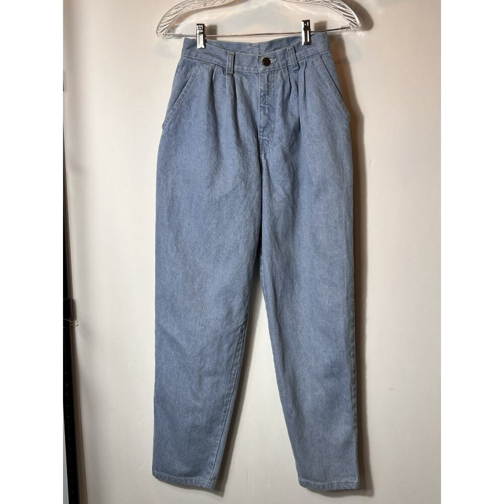 Vintage Honors Juniors Pleated Denim Jeans‎ Juniors Size 5